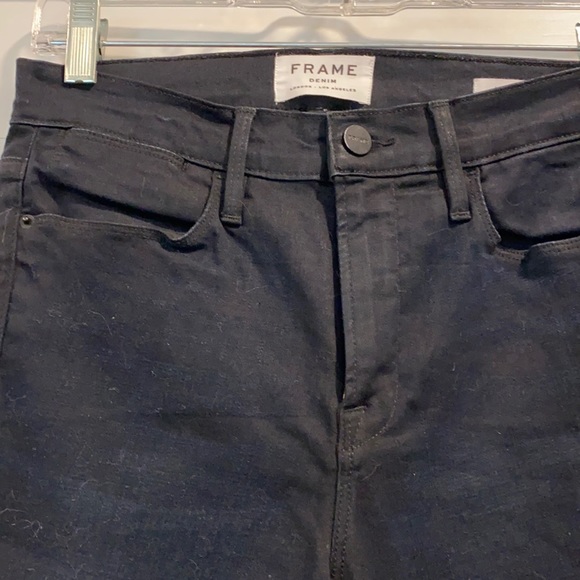 Frame Le High skinny black jeans. Size 28 - Picture 2 of 6